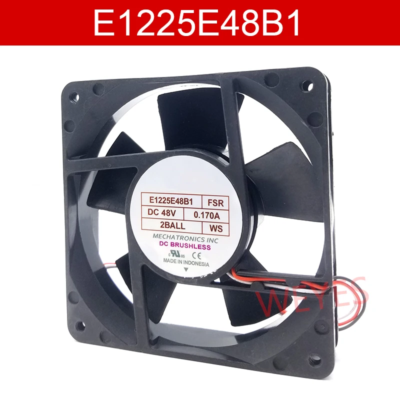 

Подлинный новый для E1225E48B1 DC 48V 0.170A Вентилятор охлаждения