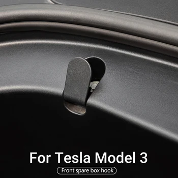 

For Tesla Model Three Car Functional Interiorfor for Tesla Model 3 -2020 Front Spare Box Hook Model3 Accessories