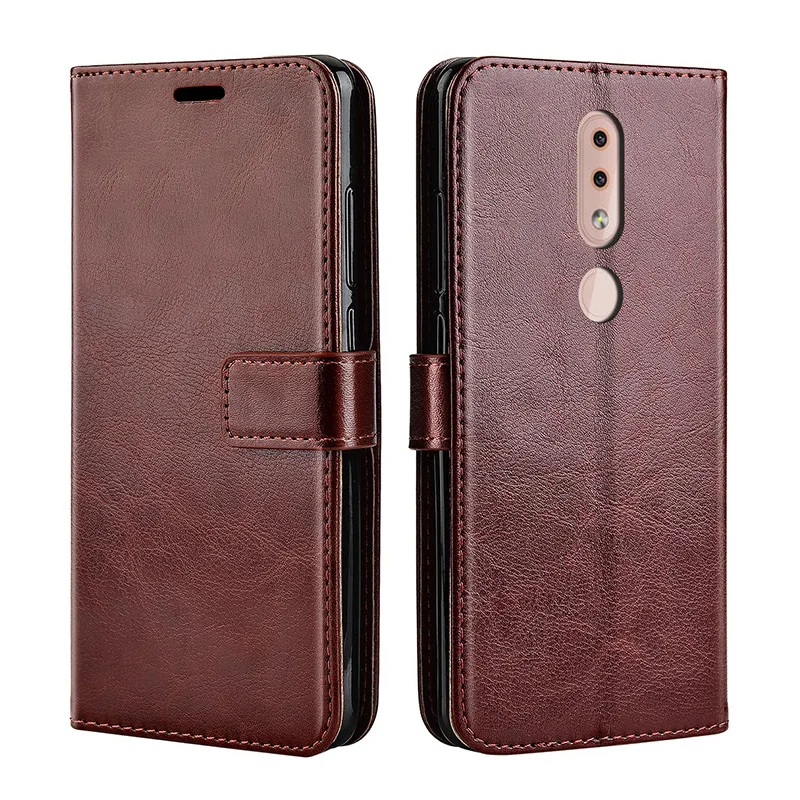 Luxury Flip leather case For on Nokia 6 Case Cover back phone 7 nokia6 2018 6.1 Nokia7 plus X6 Plus | Мобильные телефоны и