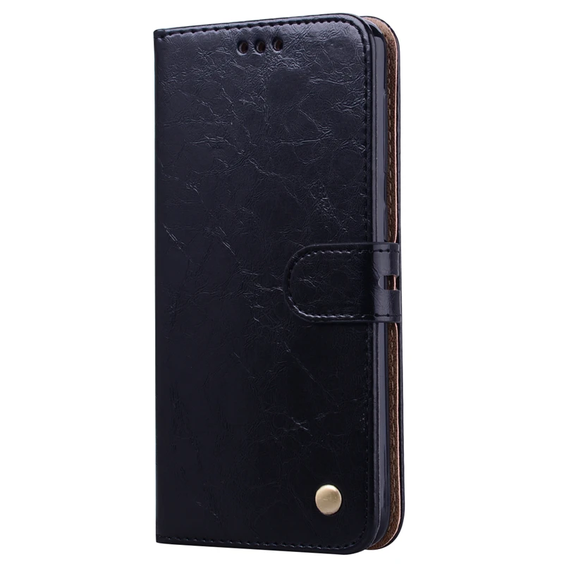 Black Кожаный чехол для samsung A10 чехол книжка чехол для samsung Galaxy A10 SM-A105F A105 A105F флип чехол Funda - Цвет: Black