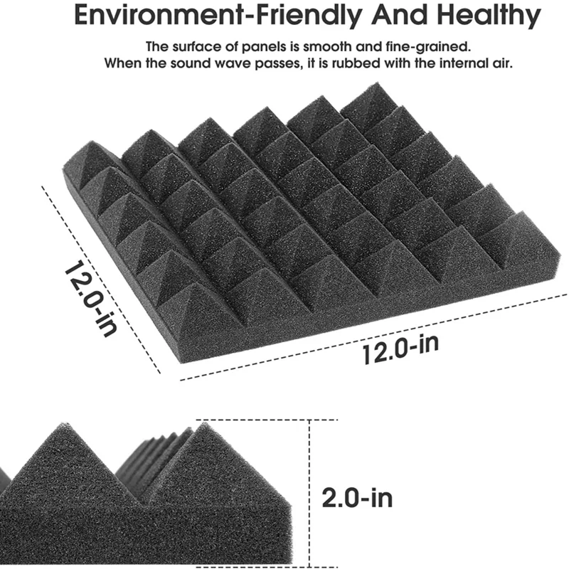 Soundproofing Foam Panel Studio Acoustic Wall Panel