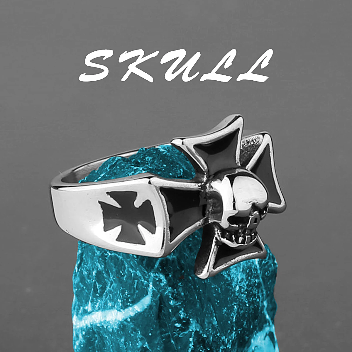 Sword Art Online Retro Kirito Asuna Cross Metal Ring Fashion Rings for Men  Women Creative Couple