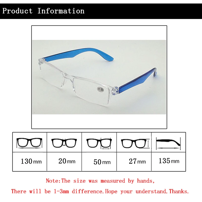 3 шт./лот один предмет женский Для мужчин ультра-легкая, защита от излучения, очки для чтения,+ 1,00,+ 1,50,+ 2,00,+ 2,50,+ 3,00,+ 3,50,+ 4,00
