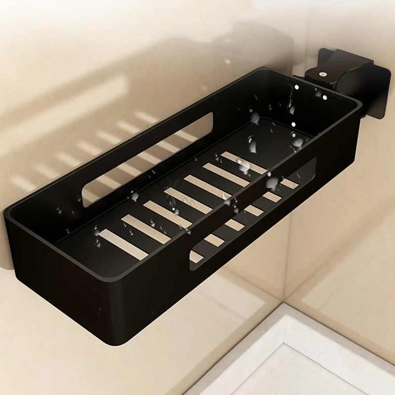  Kitchen Spice Rack Seasoning Jar Space Aluminum Storage Shelf Wall Mounted Rotating Multi-Function 