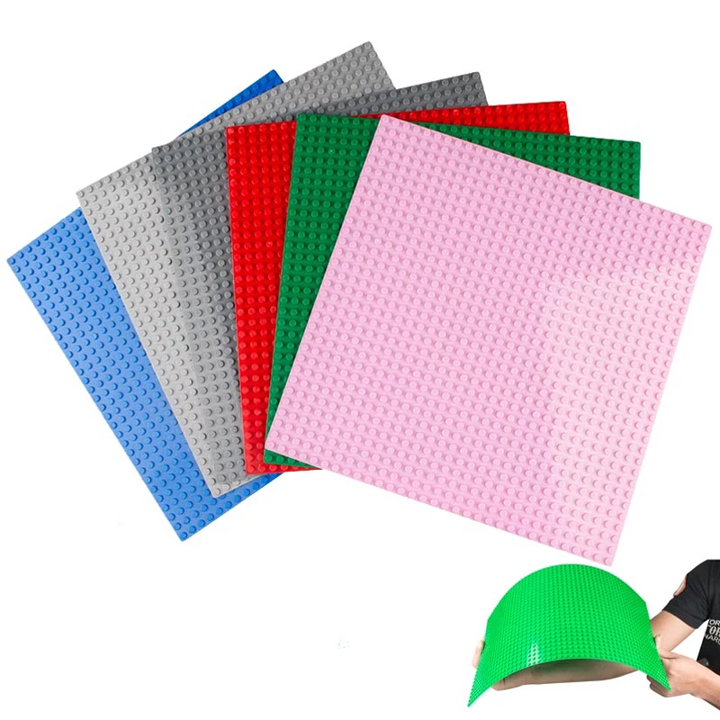 

7 Colors 32*32 Dots Base Plate for Small Bricks Suitable Baseplate Board Figures DIY Legoingly Building Blocks Toys For Children