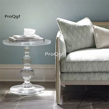 

Ngryise 1 set Minshuku transparent acrylic 46*46*60cm table