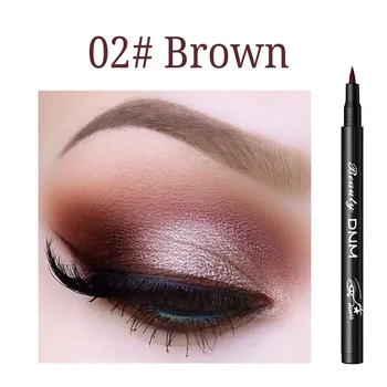 

DNM 1Pcs Black Long Lasting Eye Liner Pencil Waterproof Eyeliner Smudge-Proof Cosmetic Beauty Makeup Liquid Tools TSLM1