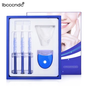

Hot 3pcs/6pcs Teeth Whitening Dental Bleaching System Oral Gel Kit Tooth Whitener Dental Equipment Cold Light Tooth Beauty
