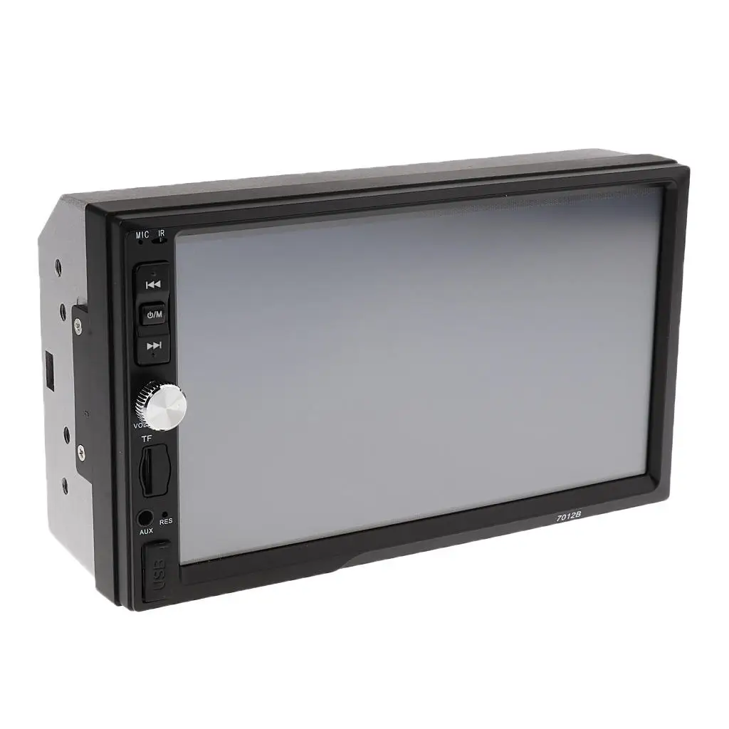 7012B 7'' 2-Din Touch Screen Car Radio Bluetooth Mp5/Mp4 Player FM USB AUX | Автомобили и мотоциклы