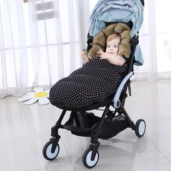 

Baby Stroller Sleeping Bag Winter Warm Sleepsack Windproof For Infant Wheelchair Envelopes For Baby Footmuff Newborn Sleepsacks