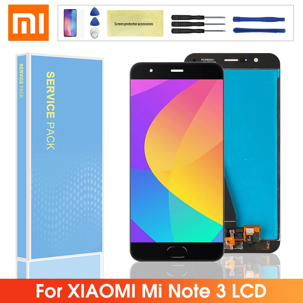 

Original 5.5'' LCD For Xiaomi Mi Note 3 Note3 LCD Display Touch Screen Digitizer Assembly Replacement For Xiaomi mi note 3 lcd