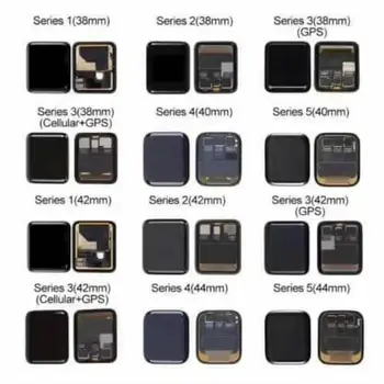 Original LCD Display For iWatch SE38/42MM 40/44MM For Apple Watch Series 1 2 3 4 5 6 LCD Display Touch Screen Digitizer LCD
