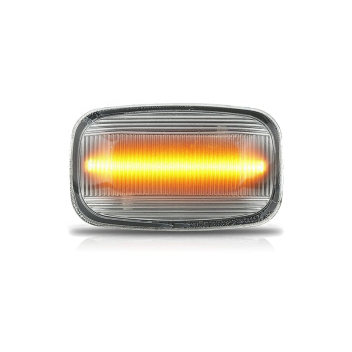 Парный Динамический светодиодный фонарь с боковым маркером, светильник s 12 В, светильник с поворотным сигналом, боковой ретранслятор для Toyota Landcruiser 70 80 100 Series