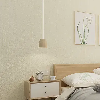 

Modern Simple Plain Wall Stickers Solid Color Bedroom Decorative Wallpaper Living Room Background Wall Waterproof 3D Sticker