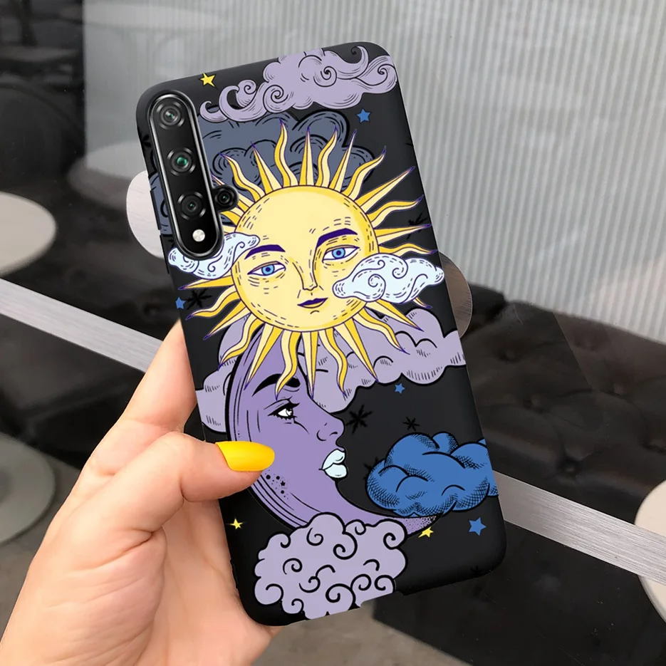 Stylish Painted Silicone Soft TPU Phone Case Cover