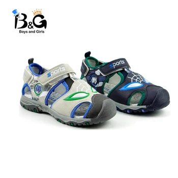 

B&G Summer Kid Sandals For Girls Boys Soft Bottom Cloth Children Fashion Soft Sole Beach Sandals Toddler Non Slip Shoes