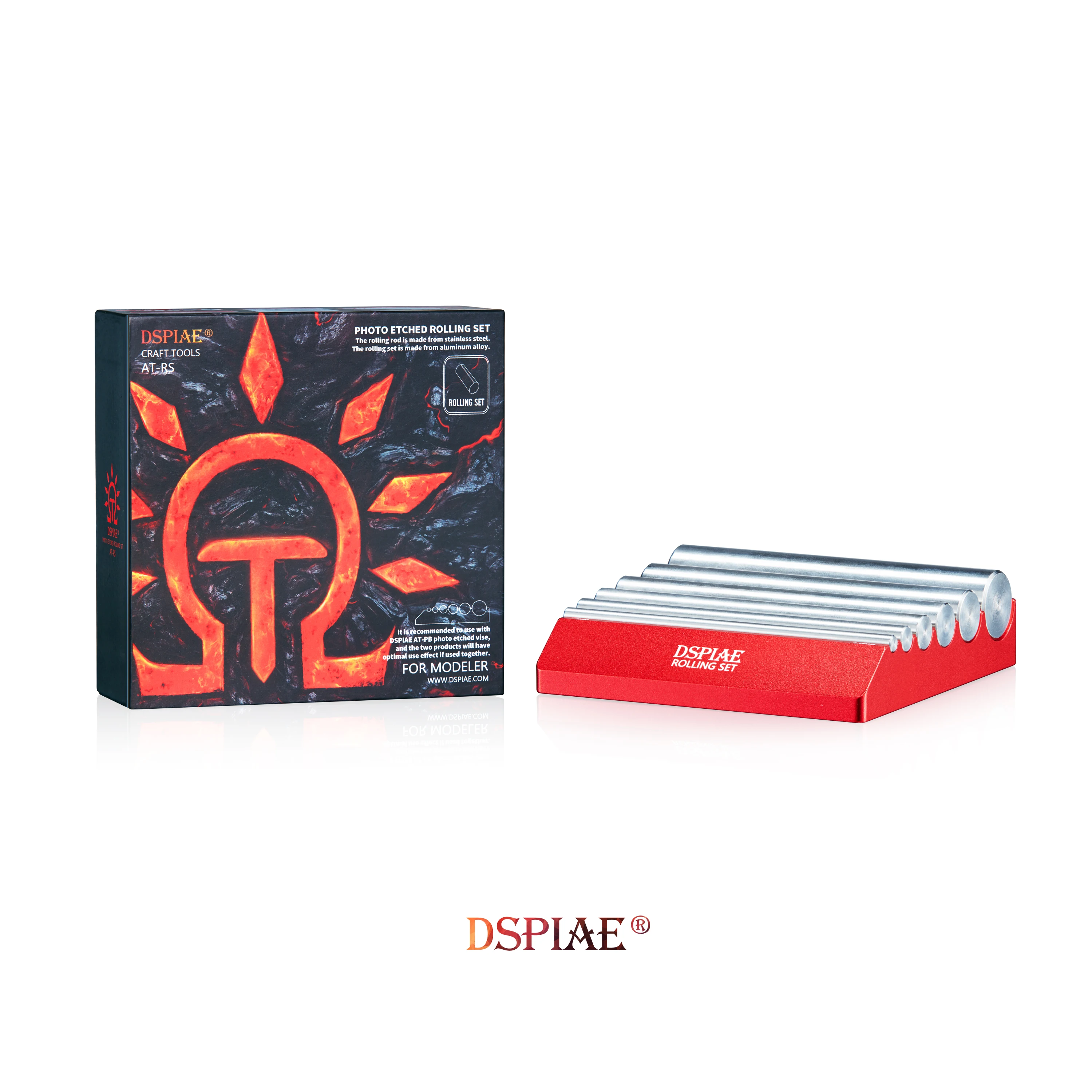 DSPIAE AT-RS Photo Etched Rolling Set Model Assembly Tool Hobby Accessory