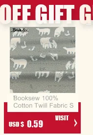 Booksew Лоскутное Шитье Хлопок саржевая ткань милые кошки животные дизайн ткань кукла подушка ремесло платье Материал тканевый измеритель ткани