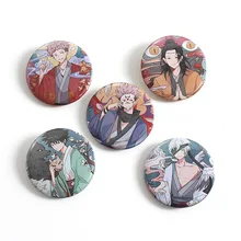 

Anime Jujutsu Kaisen 40mm Badges Backpack Icons Pins Badge Decoration Brooches Metal Badges for Clothes Bag DIY Gifts Wholesale