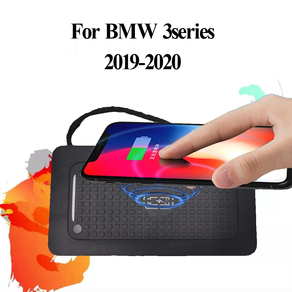 For BMW 3series G20 G28 X5 G05 7series G11 G12 2019 2020 15W Qi Fast