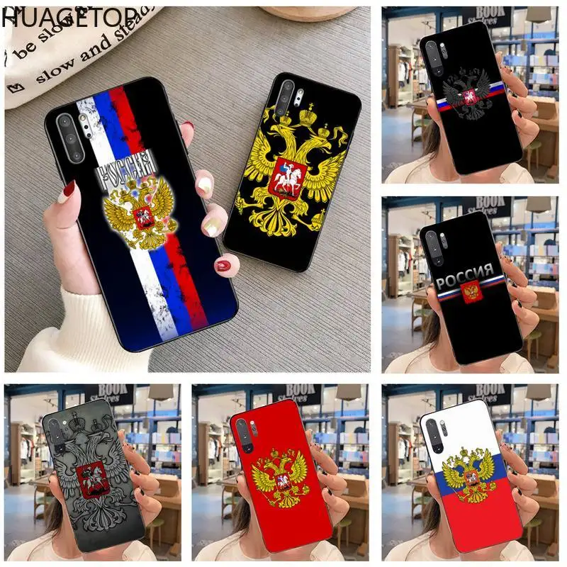 Чехол для телефона с национальным флагом России Samsung Galaxy Note20 ultra 7 8 9 10 Plus lite J7 J8 2018