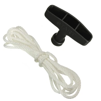 

New 1.2m Universal Generator Starter Handle Without Cover Pull Cord Line Rope