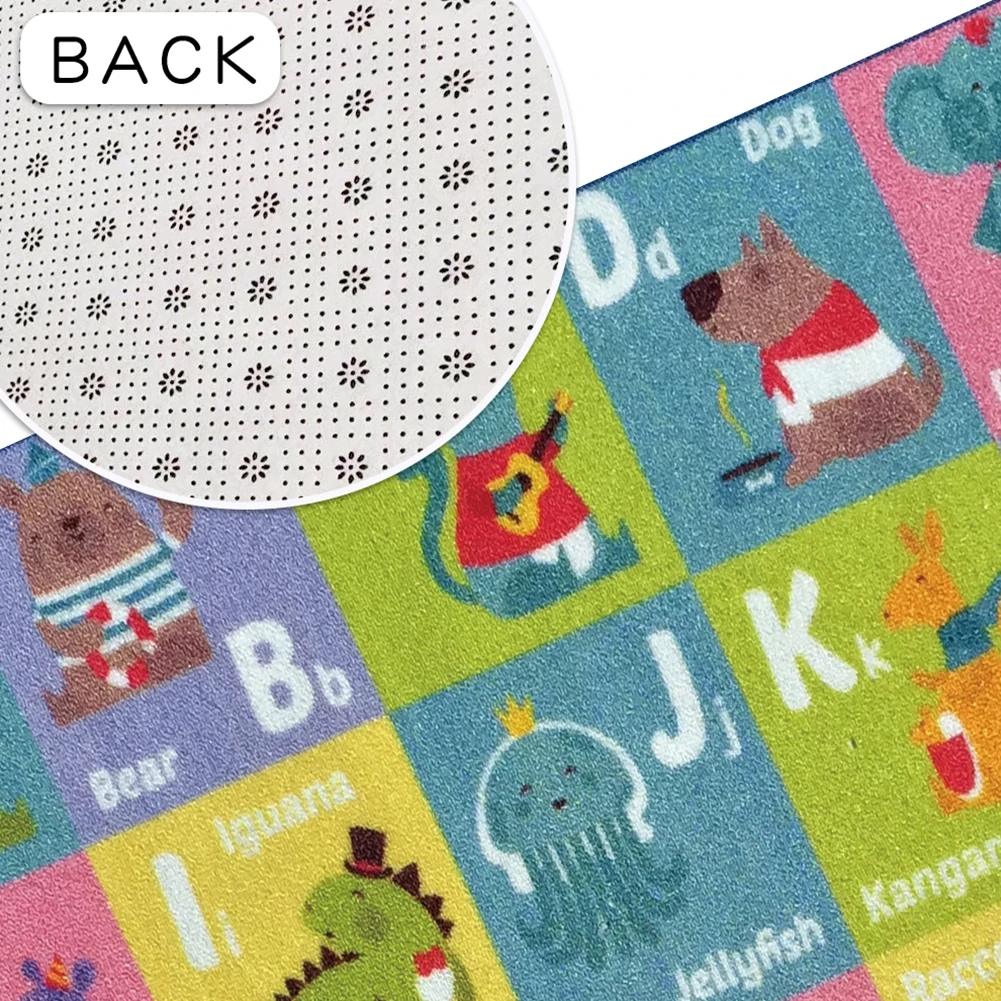 buy Decoration Infant Home Preschool Toys Educational Carpet Waterproof Thick Non Slip Cartoon Pattern
