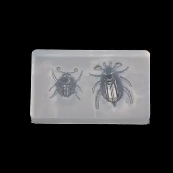 

Cute Ladybug Beetle Pendant Insect Resin Silicone Mold Jewelry Making Tools