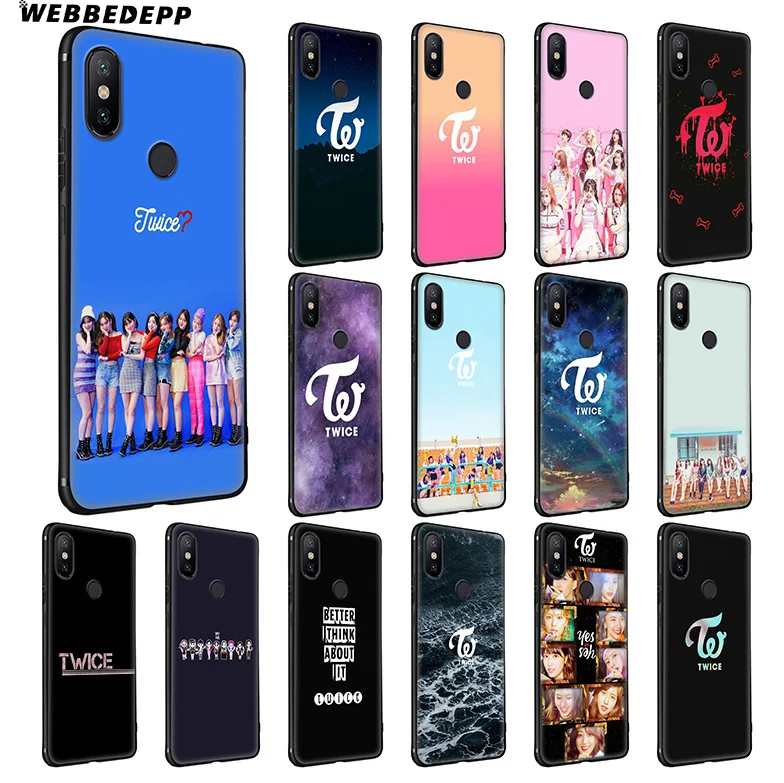 Twice K Pop Soft Case for Xiaomi Mi A1 A2 A3 9 9T Pro CC9 CC9E &amp Redmi 8A 7A K20 Note 8 |