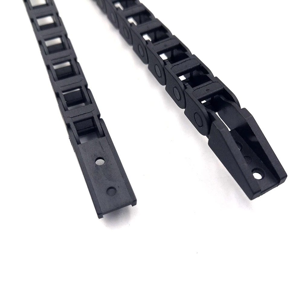 5x5mm Wire Carrier Cable Drag Chain 1 Meter for CNC Router Engraving Machine Roller Plastic Transmission Tanks plastic cable chain,cable carrier