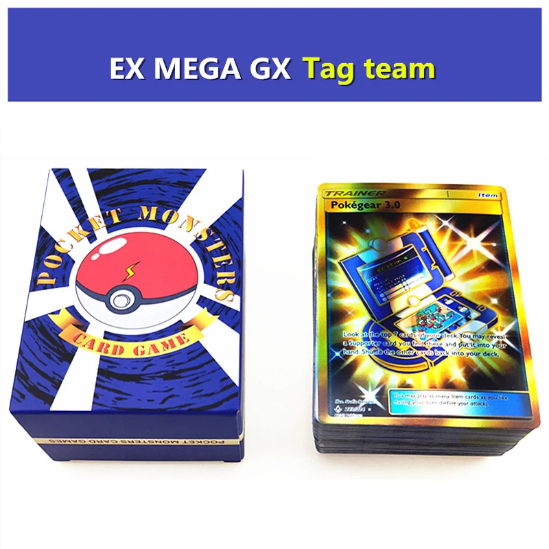 120 шт Такара Tomy все виды GX MEGA EX гигантский Блестящий Покемон карточная игра битва торговые карты Дети покемон игрушки