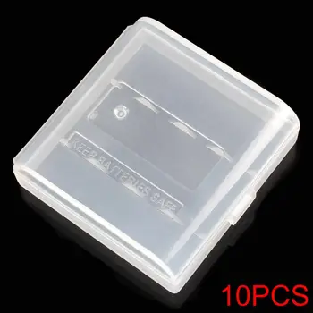 

10PCS/lot Hard Plastic Battery Case Holder Storage Box for AAA Battery