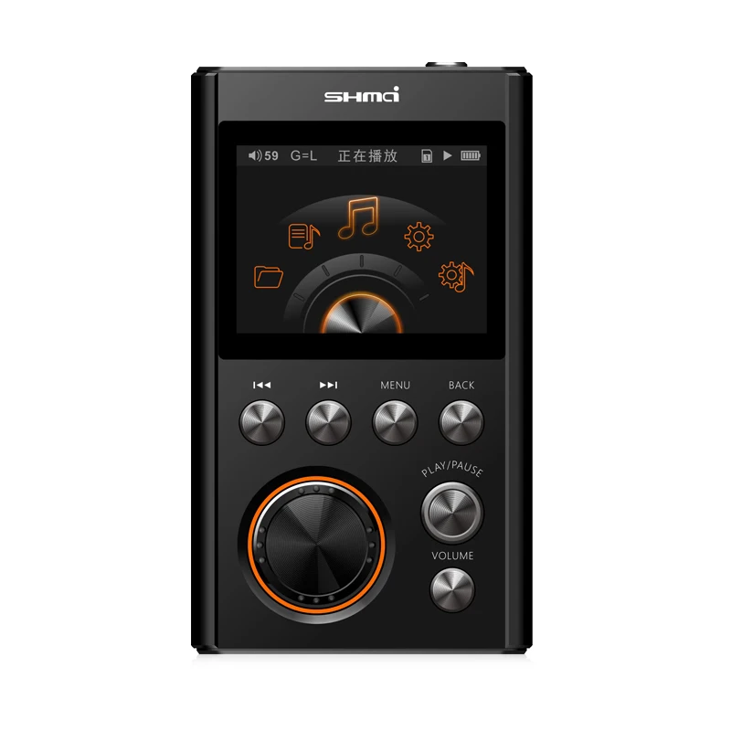 

Shmci C5 professional High quality master level HIFI DSD256 lossless DAC WM8965 decode CUE music Mini Sports HIFI MP3 player