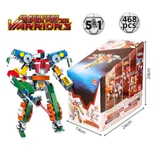 

Wise Block 5 Type Transforming Robot Building Blocks Blocks Buildable Warrior Buildable Combinable to a Big Robot