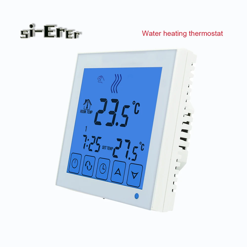 Внутренний и внешний термостат с двойным датчиком ЕС водяным подогревом |