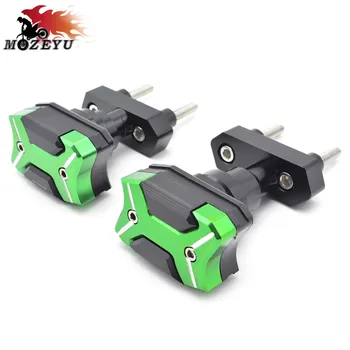 

Motorcycle CNC aluminum Engine Frame Slider Crash Protector motorcycle Guard Anti Case Pad Cover for Kawasaki Z800 ZR800