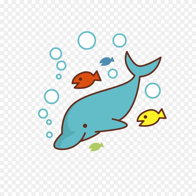 海豚 海豚动画剪辑艺术 卡通海豚png图片素材免费下载 图片编号2497 Png素材网