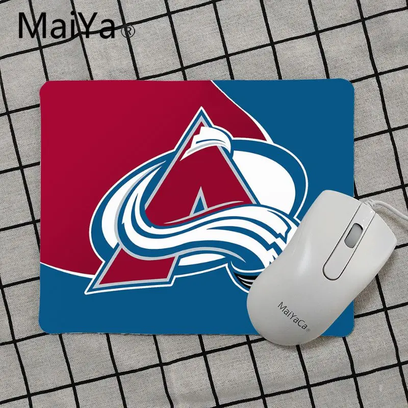 Maiya высокое качество Colorado Avalanche ноутбук игровой мыши коврик для мыши Лидер продаж подставка под руку мышь - Цвет: No Lock Edge18x22cm