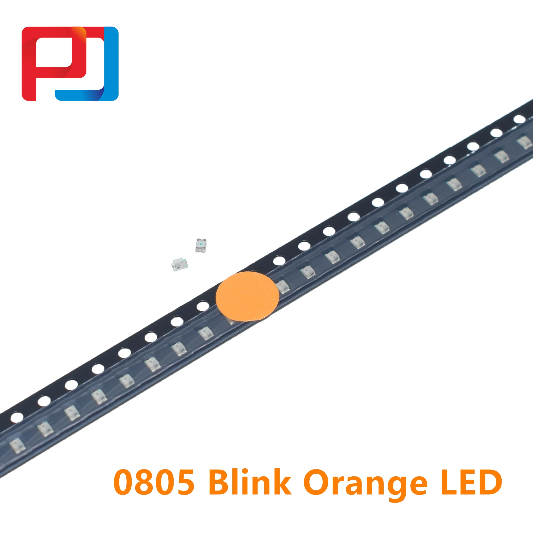 SMD Blink LED 0805 Orange destellante Flash luz parpadeante modellbau 10 trozo 