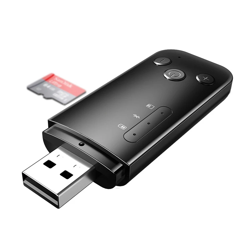 2 в 1 Мини приемник Bluetooth адаптер 5,0 аудио приемник для поворота колонки Aux автомобиля с Usb Bluetooth палка