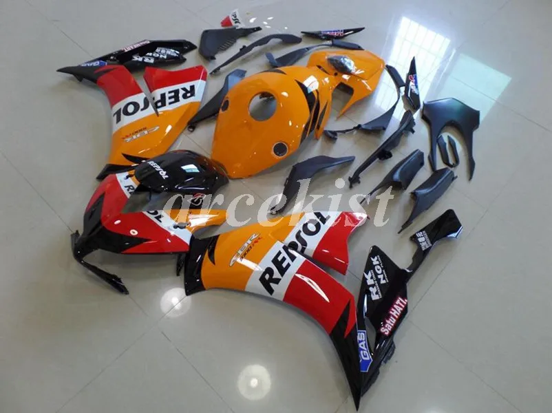 Впрыска ABS полный обтекатель комплект Подходит для HONDA CBR1000RR 2012 2013 CBR 1000RR 12-15 CBR1000 Комплект кузова Repsol