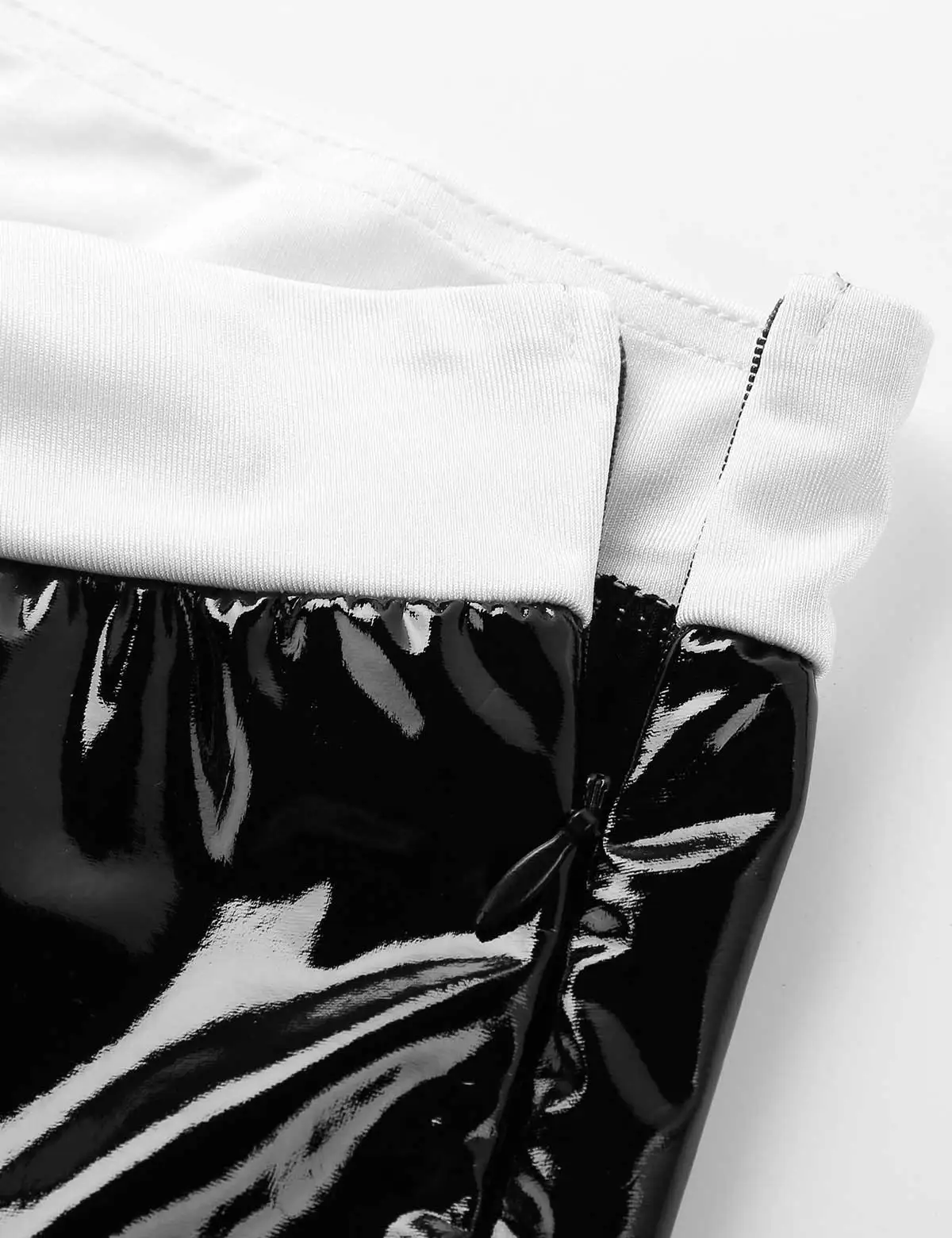 Women Adults Sexy Naughty Nun Cosplay Costumes Halloween Roleplay Outfit Crop Top with Bodycon Skirt and Headpiece for Clubwear