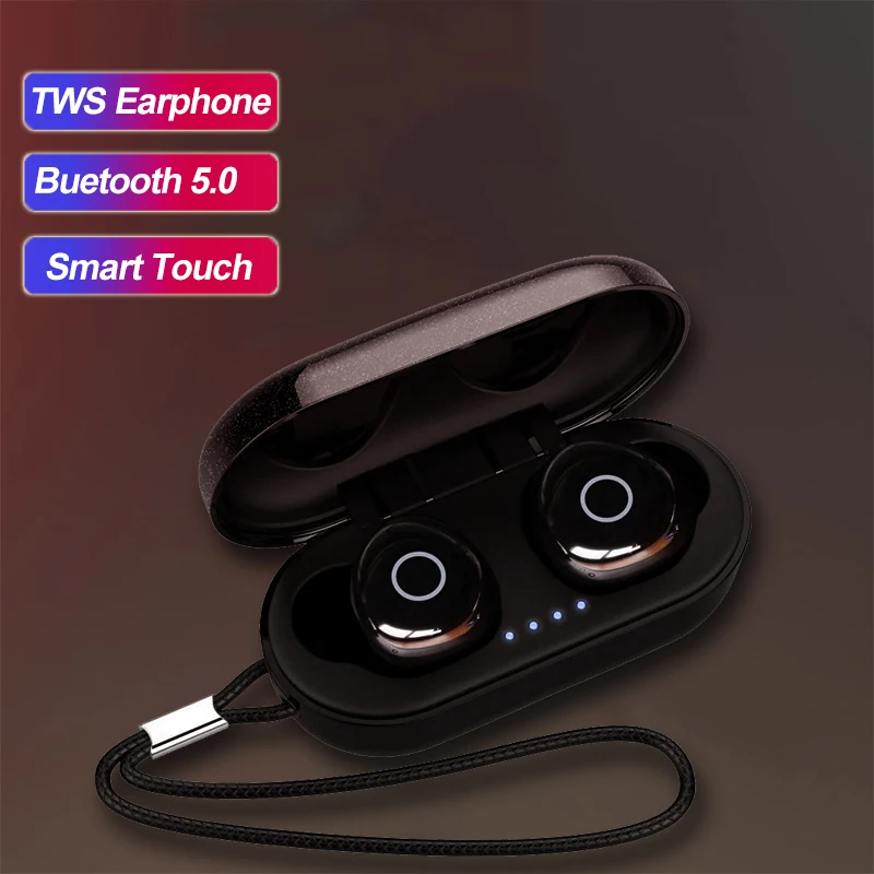 Умные Bluetooth наушники Q65 Pro TWS 5 0 стерео портативные беспроводные спортивные