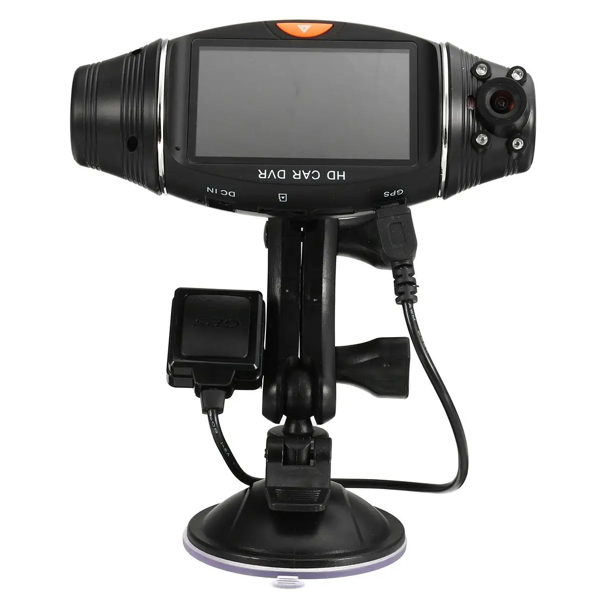 Full HD 720P 2," Автомобильный видеорегистратор с двумя объективами, gps камера с камерой заднего вида, камера ночного видения, видеорегистратор, g-сенсор, видеорегистратор, Автомобильный видеорегистратор s