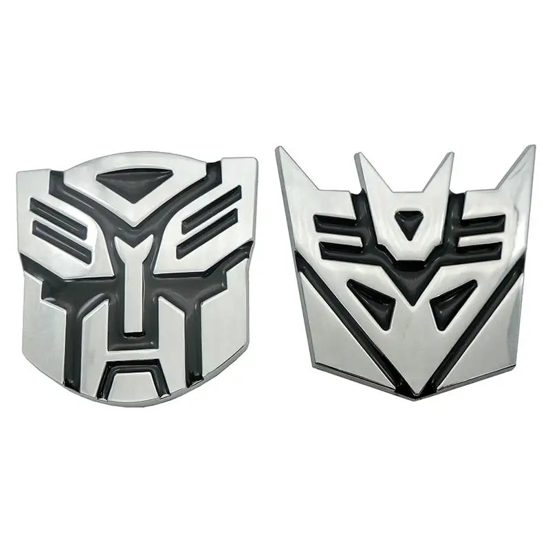 3D Автомобильные металлические наклейки Autobots логотип автомобильный Стайлинг
