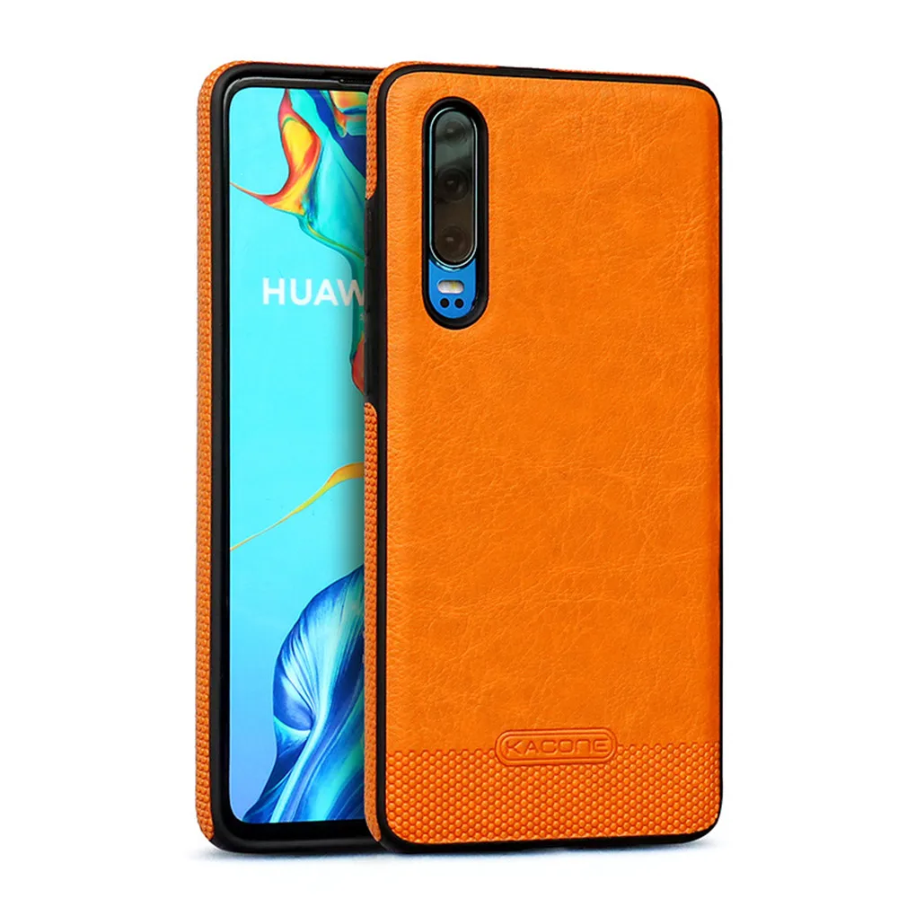 Leather Phone Case for Huawei P30 Pro Armor Bumper Soft Cover For Mate 9 10 20 |