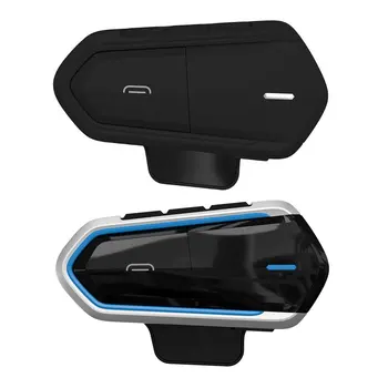 

Qtb35 Motorcycle Bluetooth Headset Build-In Fm Radio Hands-Free Calling Listening To Music Fm Radio 1 Set