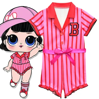 

2020 Carnival Girls Dress Lol Doll Girl Birthday Party Dress Halloween Christmas Child Girl Cosplay Costume Kids Lol Clothes