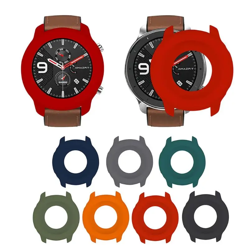 Взрывозащищенный мягкий силиконовый защитный чехол для Huami AMAZFIT GTR 47 мм аксессуары для умных часов