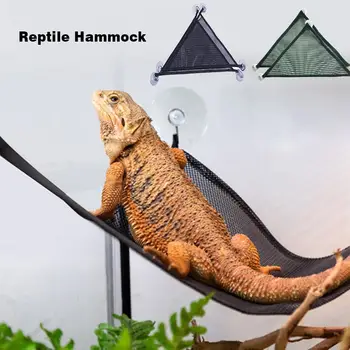 

Reptile Hammock Breathable Lizards Hammock Lounger And Ladder Accessories Set For Geckos Snakes